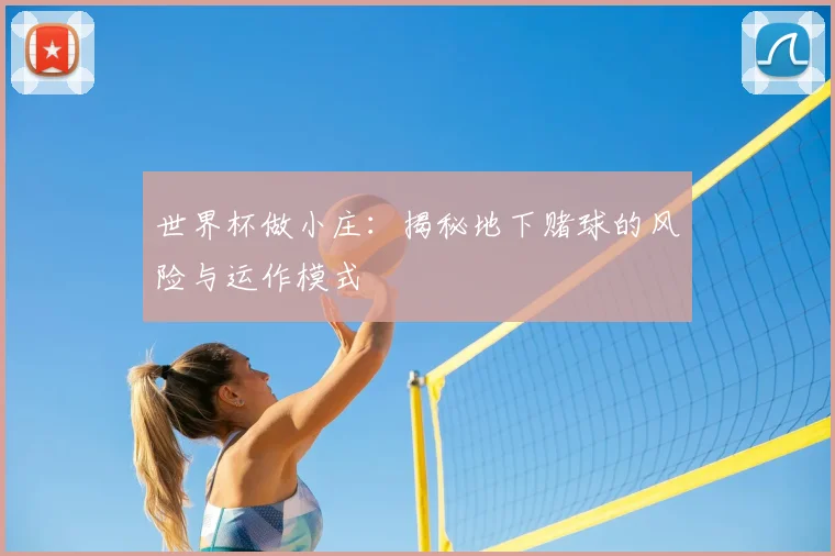 世界杯做小庄:揭秘地下赌球的风险与运作模式